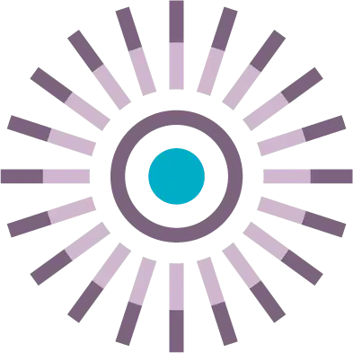 Sun logo representing Therapy Austin's individual therapy for adults and teens in Austin TX